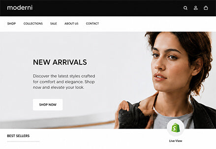 Desktop Store View